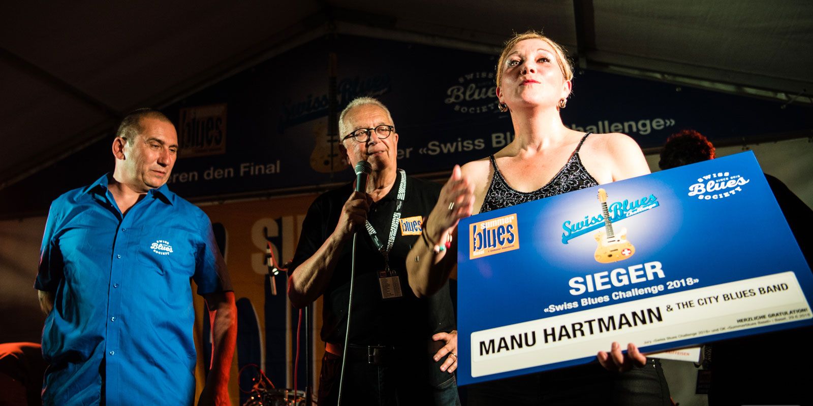 Manu Hartmann vince lo Swiss Blues Challenge 2018!