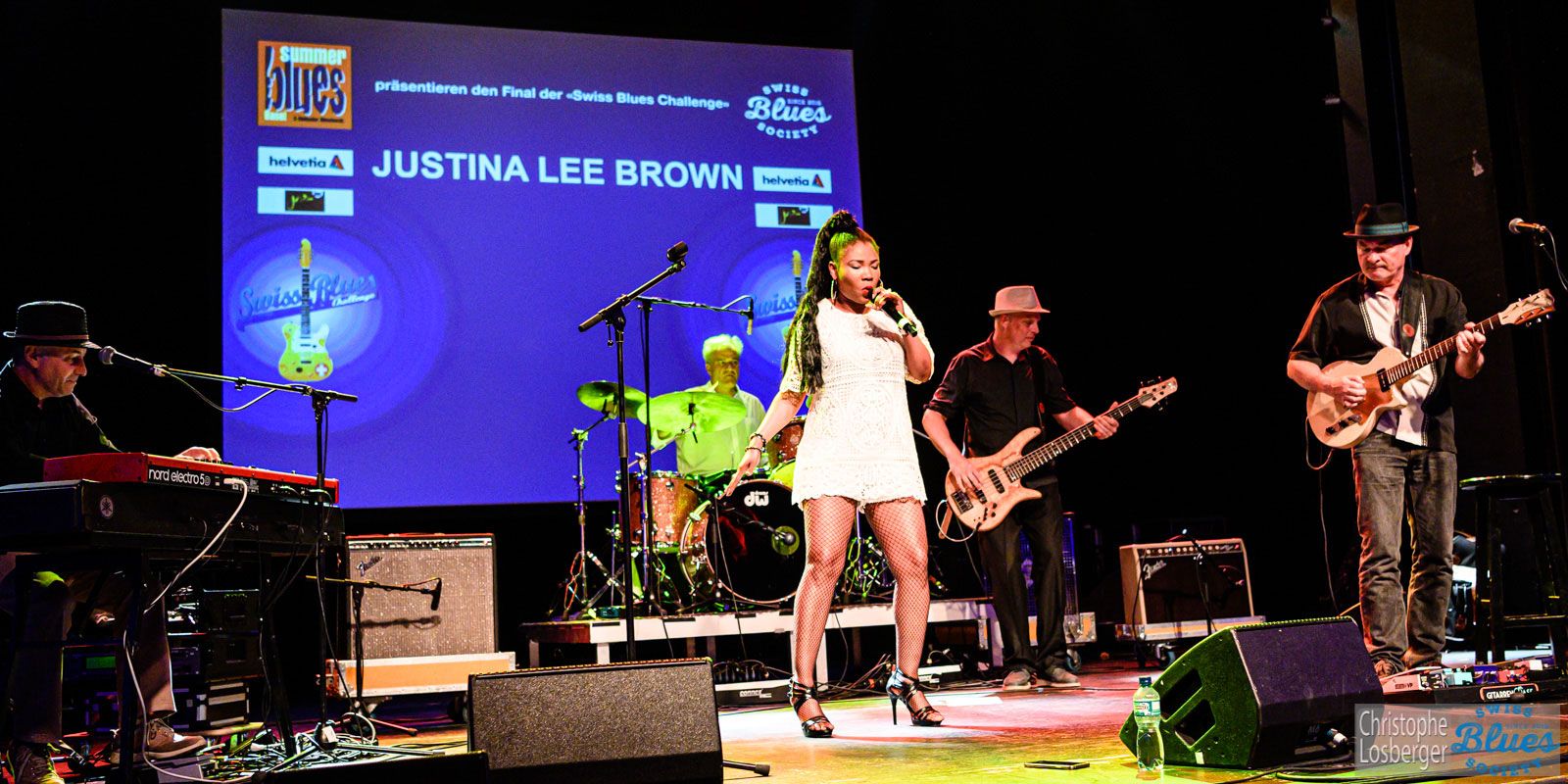 Justina Lee Brown gewinnt die Swiss Blues Challenge 2019! 